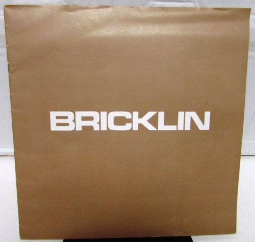 1974 bricklin dealer prestige color sales brochure &amp; large poster sports car