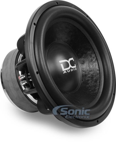 New! dc audio m2xl15d2 xl 2200w 15&#034; dual 2 ohm subwoofer car audio sub woofer