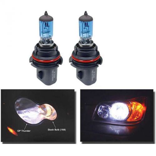 Headlight 65/55 watt 9007 super white bulbs