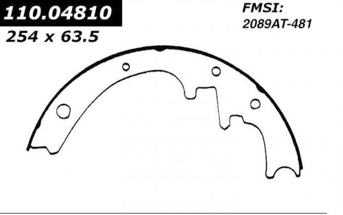 C-tek brake shoes fits 1979-1991 mercury grand marquis  c-tek by centr