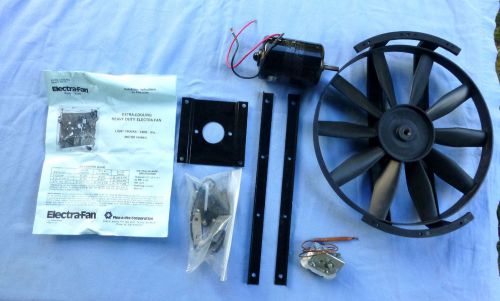 12&#034; flex a lite electra fan auxiliary cooling radiator fan blade car truck van