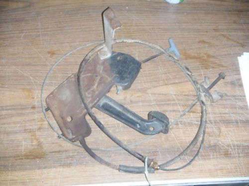 1975-80 dodge ram pickup truck emergency brake assembly ramcharger