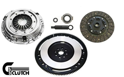 Grip stage 2 jdm clutch kit+race flywheel 94-01 integra b18 civic si del sol b16