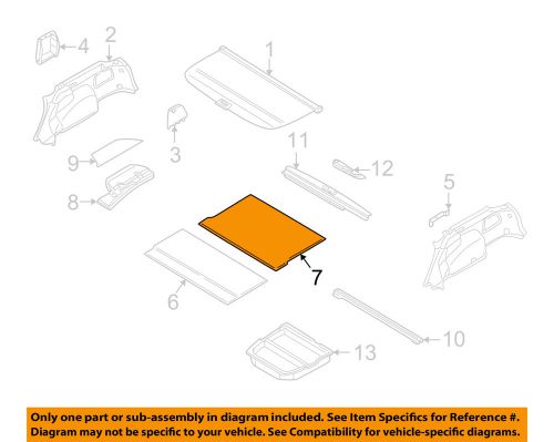 Subaru oem 00-04 outback-floor mat 95066ae04agg