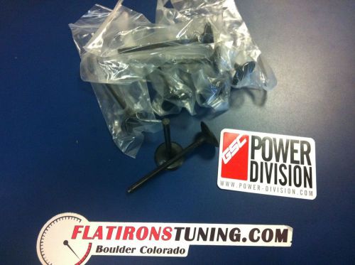 Gsc performance nitrided 36mm (oem size) intake valves for subaru turbo models