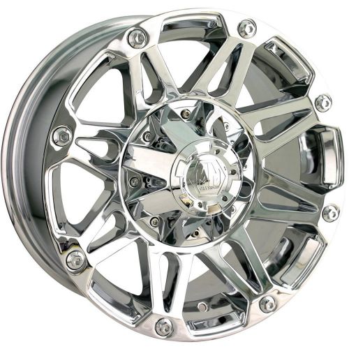 17x8 chrome mayhem riot 6x135 &amp; 6x5.5 +10 rims open country at ii