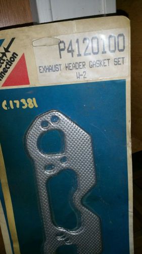 Direct connection exhaust header gasket set p4120100 w-2