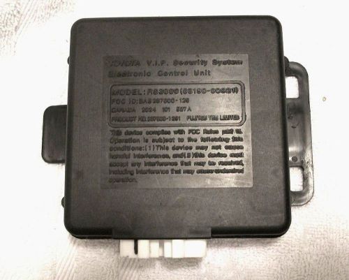 Find 97-00 TOYOTA RS3000 SECURITY SYSTEM ELECTRONIC CONTROL UNIT RS