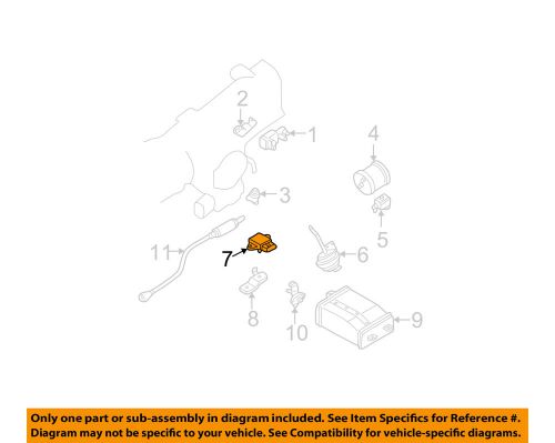 Nissan oem 02-03 altima 2.5l-l4 emission-sensor 223656s600