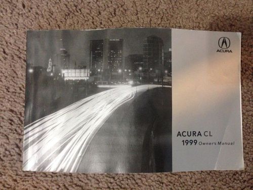 Acura 1999 owner&#039;s manual