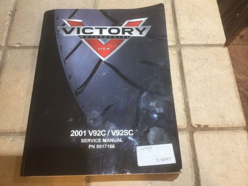 2001 polaris victory  service shop repair workshop manual 2001