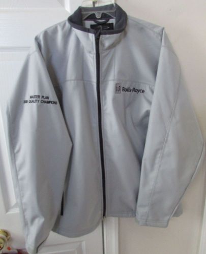 Rolls royce full zip jacket large by page &amp; tuttle nwt brand new