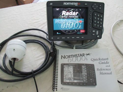 Northstar 6100i chartplotter gps radar fishfinder