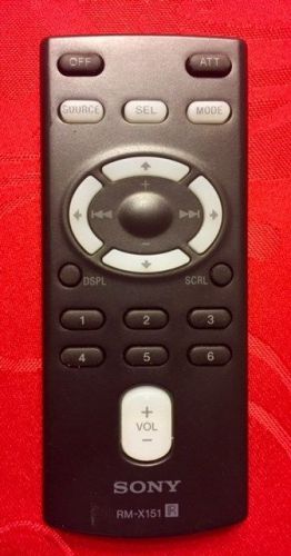 Sony remote controller control unit rm-x151