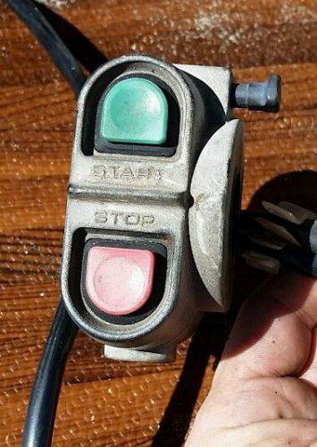 Kawasaki 650 sx stop start switch in great condition no splices