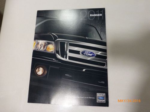 2011 ford ranger sales brochure