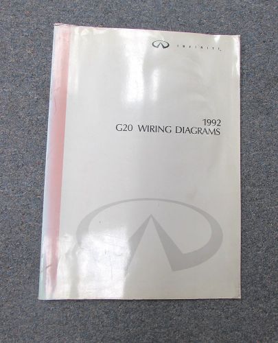 1992 infiniti g20 wiring diagram service manual