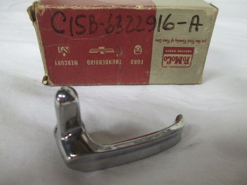 Oem ford nos 61-63 thunderbird rh vent window latch handle # c1sb-6322916-a