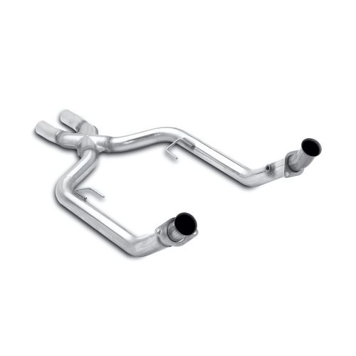 Magnaflow 15449 direct fit x-pipe crossover pipe without converters 2.5&#034; ss