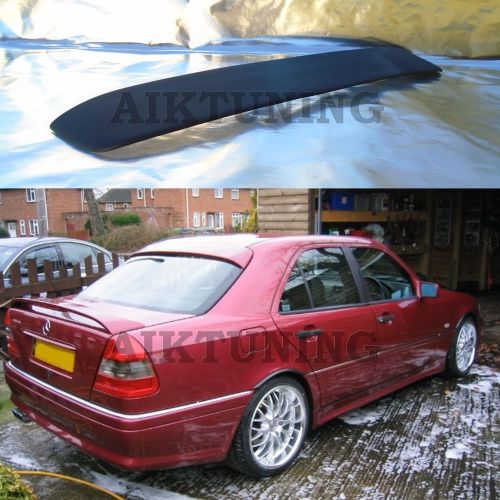 Mercedes-benz w202 c sedan rear window sunguard roof window spoiler extension