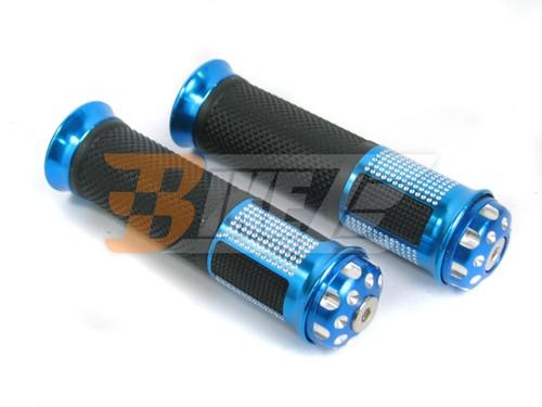 Universal hand grips for 22mm handlebar fazer fz1 fz6 fz8 600 1000 r125 blue