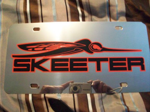 Skeeter boat license plate