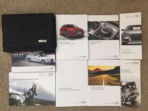 2015 audi a3 sedan | s3 sedan owner&#039;s manual