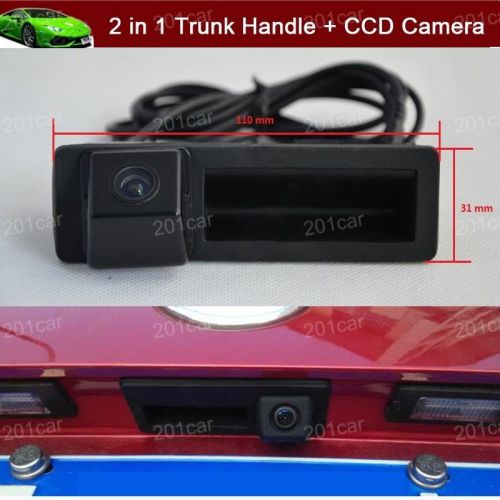 2 in 1 trunk handle +reverse camera parking for audi a3 a5 a6 a7 q3 q7 s6 s7 a6l