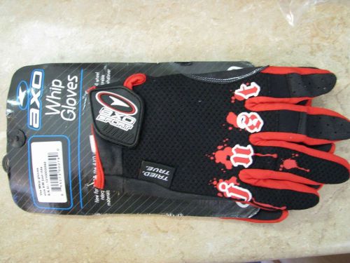 New axo gloves motocross racing 2&amp;4 wheel riding sz m/9