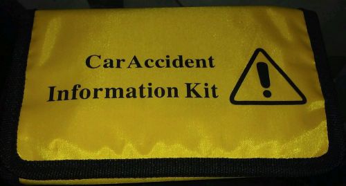 *new car accident information kit