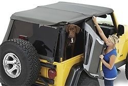 Bestop 58710-35 tinted window kit supertop nx-black diamond fit jeep wrangler