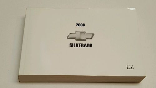 2008 silverado user owners manual 1500 2500 350o gas z-71 4×4 ltz lt2 ls wt 2wd