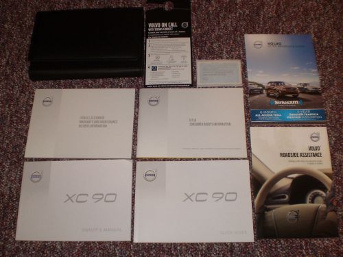 2016 volvo xc90 complete suv owners manual books guide case all models