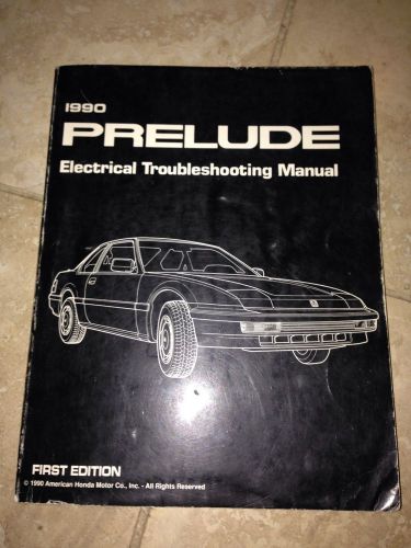 1990 honda prelude electronic troubleshooting guide oem