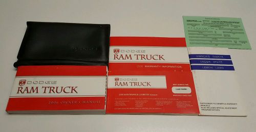 2006 dodge ram 1500 owners manual st slt laramie 4wd 2wd v8 5.7l 4.7l v6 4.6l