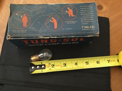 Vintage tung-sol 308, 21 c.p, 28v auto lamps.  box of 10.