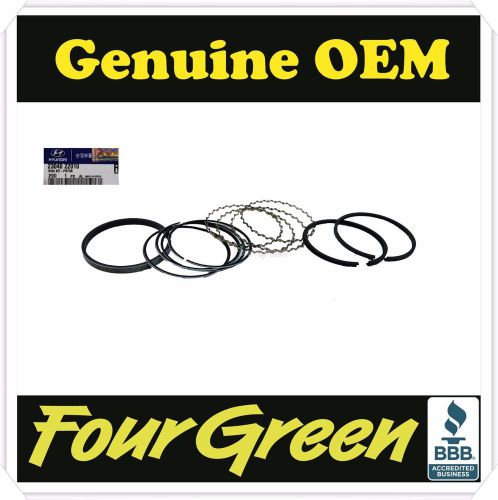 Genuine piston ring set for 95-99 accent 1.5l sohc scoupe [2304022010]