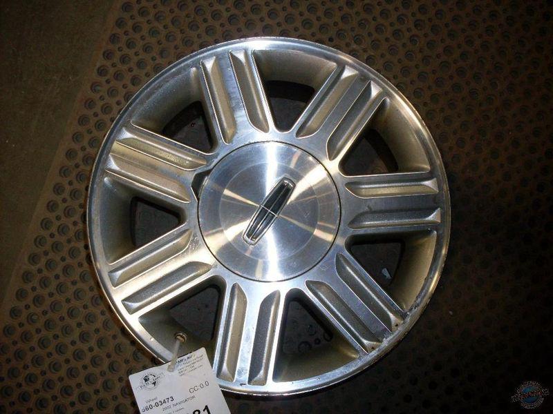 (1) wheel navigator 617565 02 alloy 85 percent oxidation