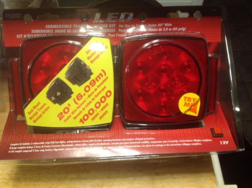 Blazer led submersible trailer towing light kit c7423 wiring, side / back mount