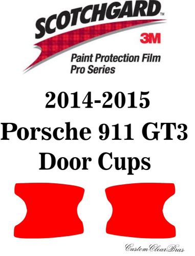 3m scotchgard paint protection film pro series clear 2014 2015 porsche 911 gt3