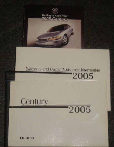 2005 buick century owners manual