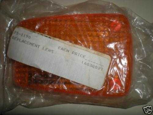 Nos suzuki turn signal lens 25-1190