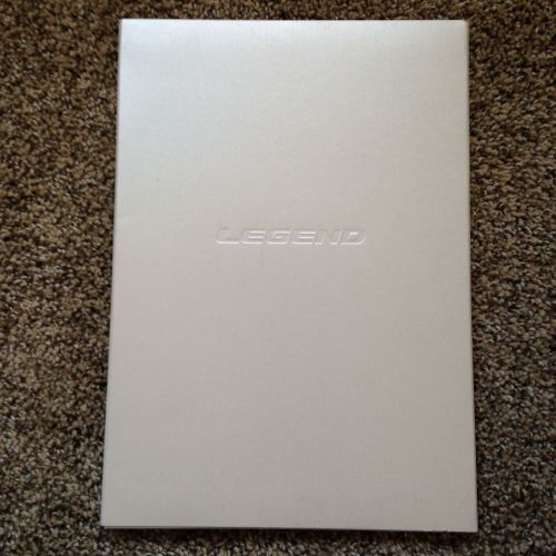 Jdm honda 2008 legend acura rl kb2 brochure rare