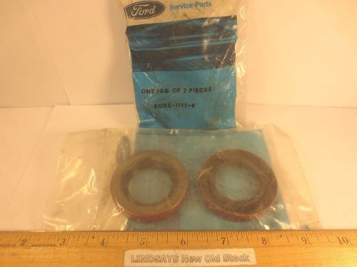 2 pcs ford 1982 mustang &#034;seal&#034; (wheel bearing oil inner) w/6.75&#034; ring gear nos