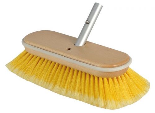 Osculati mafrast yellow polyester soft 10 inch brush with shock-proof rim