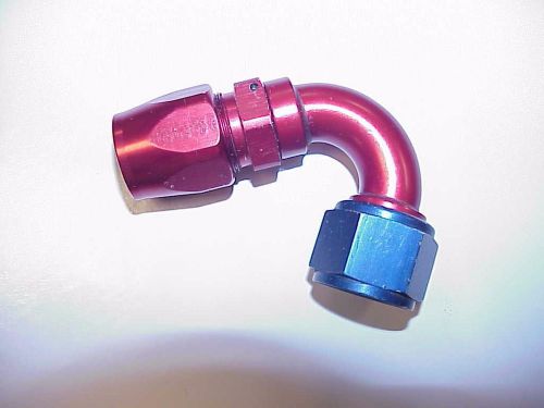 Used kb -12 an aluminum blue / red female 120° reusable fitting  #980