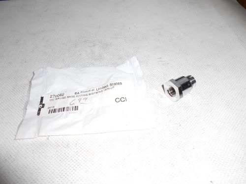 Harley-davidson hd 45 74 nos sportster fx evo dyna oil gauge base fitting 270062