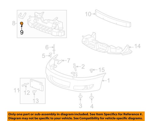 New genuine gm oem hood stop bumper gm# 10310560