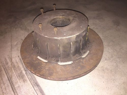 Vintage sprint car rotor, hub and hat        halibrand franklin winters