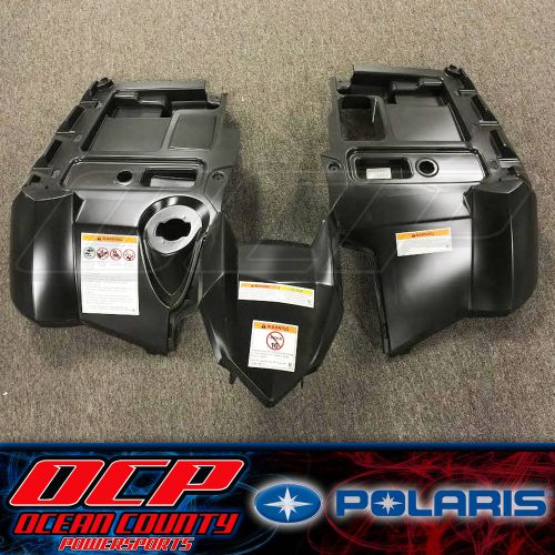 New pure polaris 2009 sportsman xp 550 oem stealth black front fender body panel